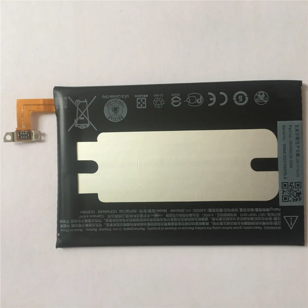 1x2840 mAh B0PGE100/BOPGE100 запасная батарея для HTC One M9 + M9W Plus M9pt Hima Ultra 0PJA10 0PJA13|Аккумуляторы