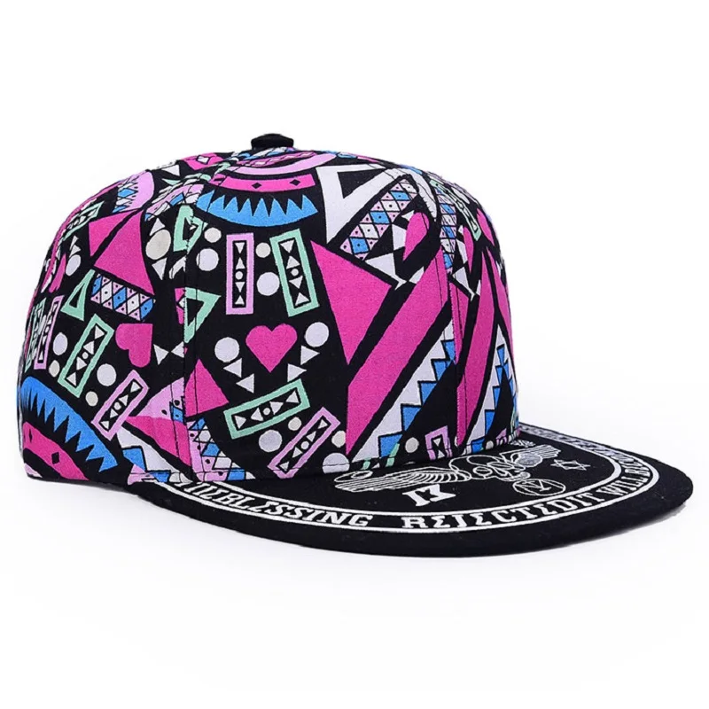 Бейсболка с покрытием и геометрическим рисунком черепа крыльями|Мужские