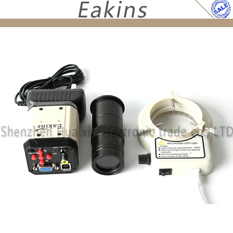 1/3 &quot2.0MP HD промышленные цифровые электронные фотообои VGA CVBS USB AV TV выходы + 100X зум