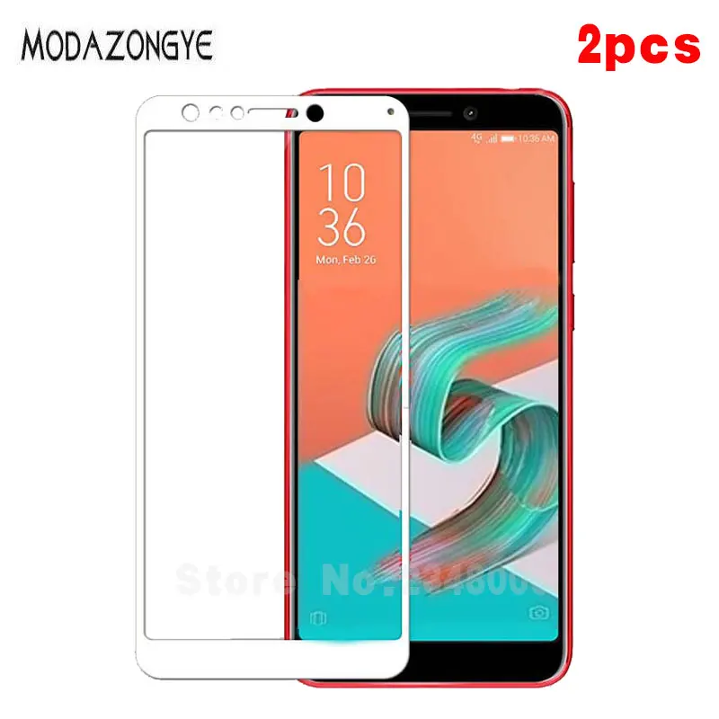 2 шт. закаленное стекло для Asus Zenfone 5 Lite ZC600KL защита экрана ZC 600KL X017D полное покрытие