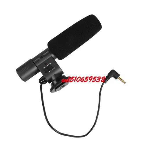 SG-108 DV стерео видео дробовик микрофон для всех камкордеров 3 5 мм гнездо и цифровая
