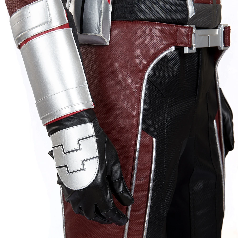 MANLUYUNXIAO Высокое качество Улучшенный костюм антмана из Civil War Ant-Man костюм с аксессуарами Хэллоуин Косплей Костюм
