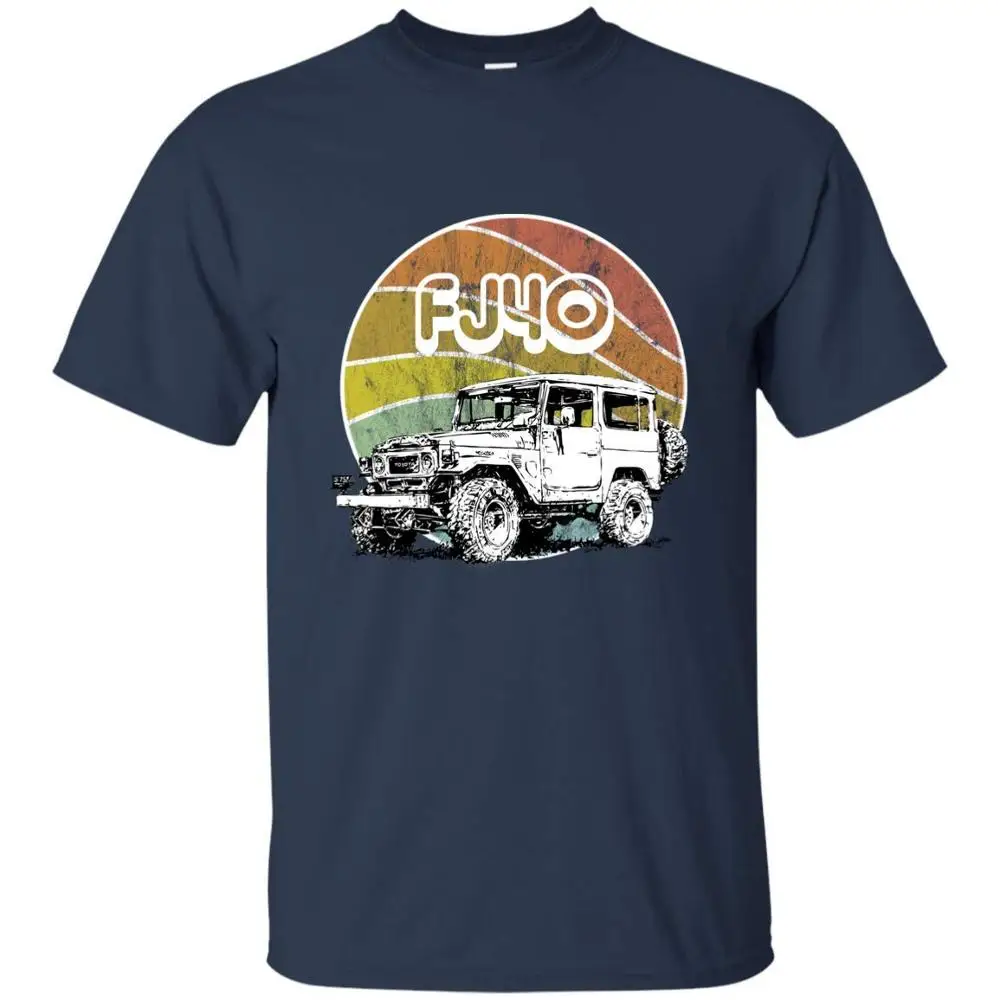 Мужская Ретро футболка Toyo Landcruiser Land Cruiser 70'S Style Fj40 винтажная классическая