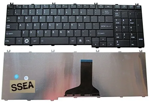 SSEA новая американская Клавиатура для ноутбука Toshiba Satellite C650 C650D C655 C655D L650 L650D L655 L655D