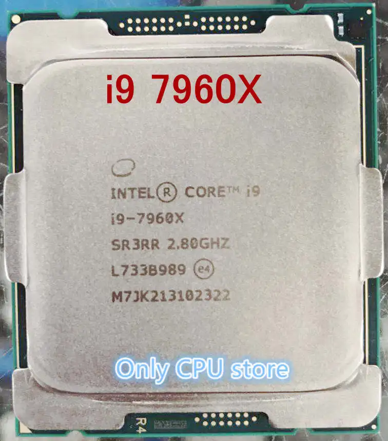 i9 7960X i9-7960X Процессор процессор 2,8 ГГц LGA2066 16-Core scrattered штук