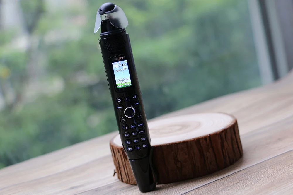 Mini Cute Pen Mobile Phone With Electric Fan 2G GSM Magic Voice Dual Sim Camera MP3 BT Dialer Recording Pen With Flashlight