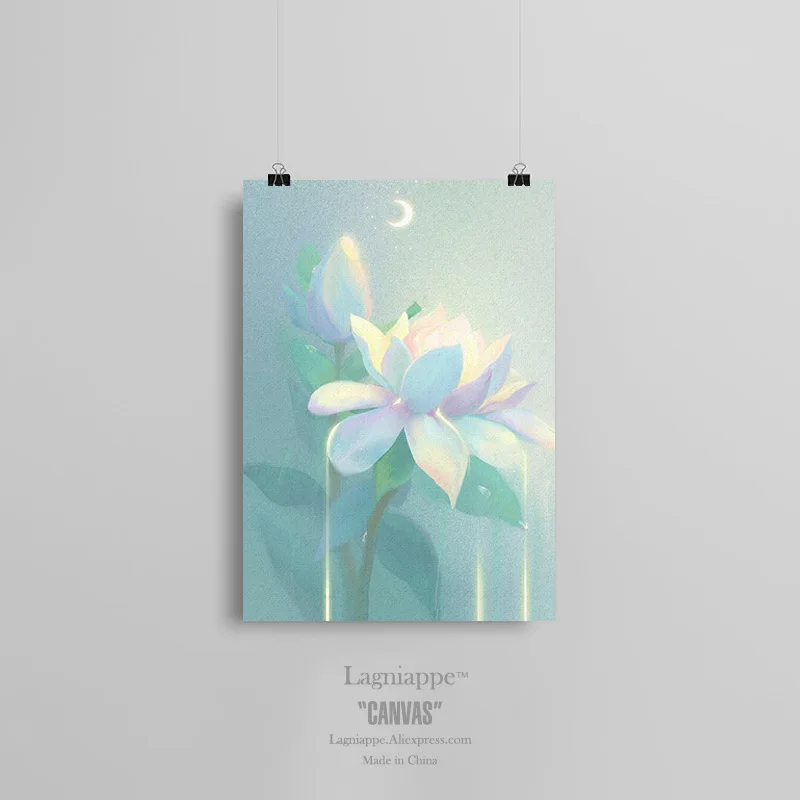 L 173 Пастельные Красочные животные цветок эстетика дома дети ребенок Гостиная Спальня Декор Принт плакат картина стены Искусство Холст - Цвет: L 173