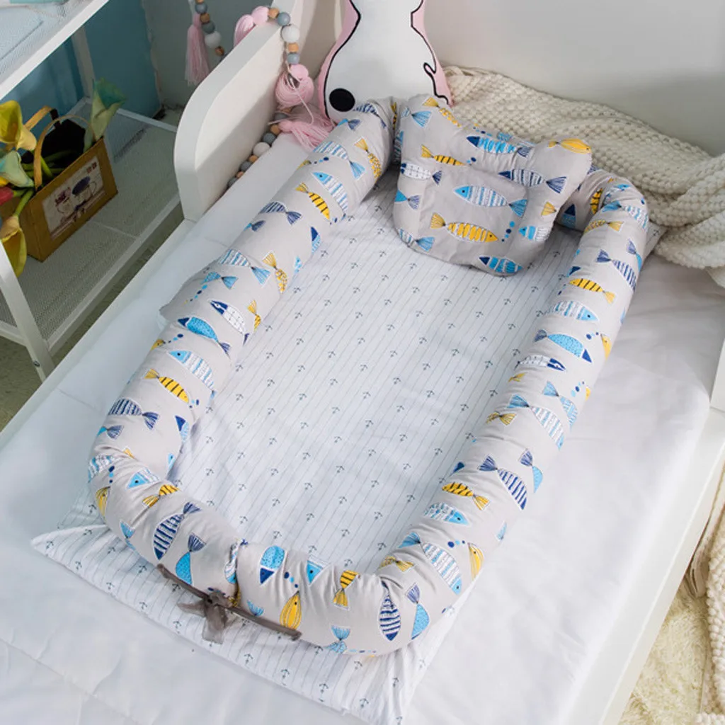 Детская кроватка 2019 новорожденный ребенок спящий многофункциональный складной