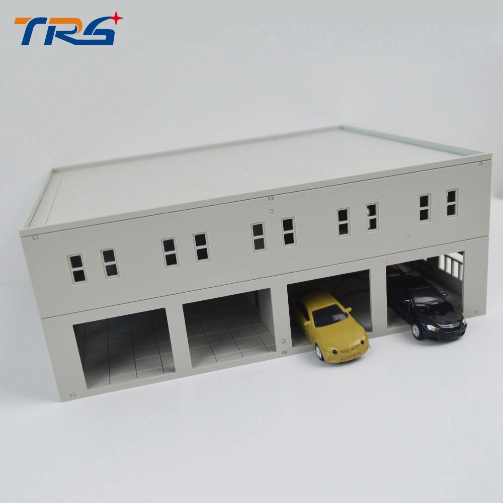 

Teraysun Sand Table Model Building Layout 1:100 Scale Factory Model Toy Mini Model Factory for Model Scenery Layout