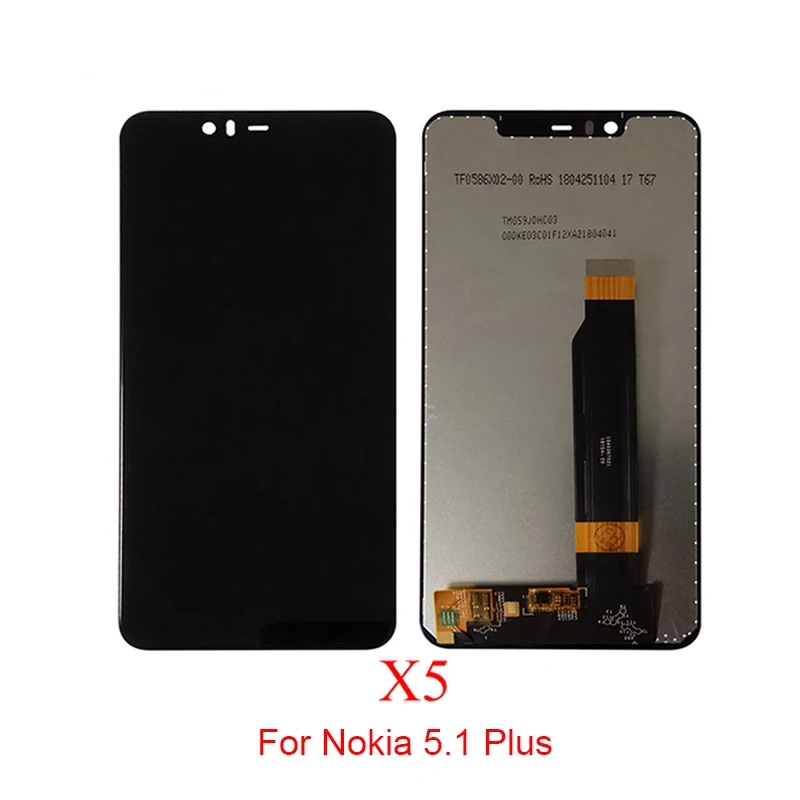 Для Nokia 5 ЖК дисплей с сенсорным экраном TA 1109 1024 1027 1044 1053 1008 1030 для 1 LCD Plus замена