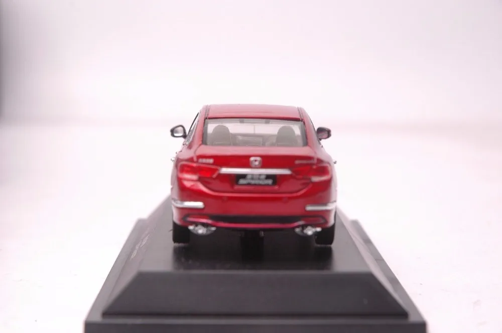 1:43 литая под давлением модель для Honda Spirior Accord Красный седан Игрушечная машина из сплава миниатюрная коллекция подарки