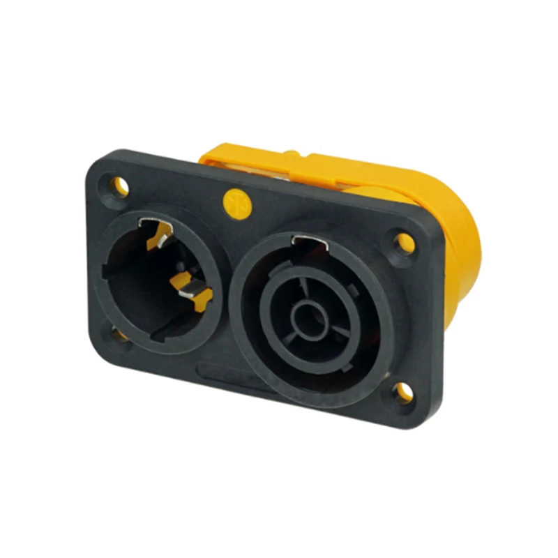 

High quality HMBJCKO COPY 2pcs/lot NAC3PX powerCON TRUE1 Chassis Connectors