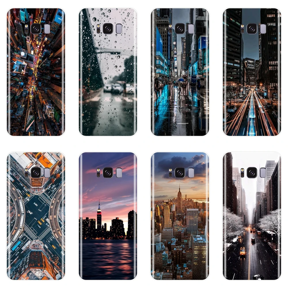 Задняя крышка для Samsung Galaxy S5 S6 S7 Edge S8 S9 Plus мягкий силиконовый чехол телефона с