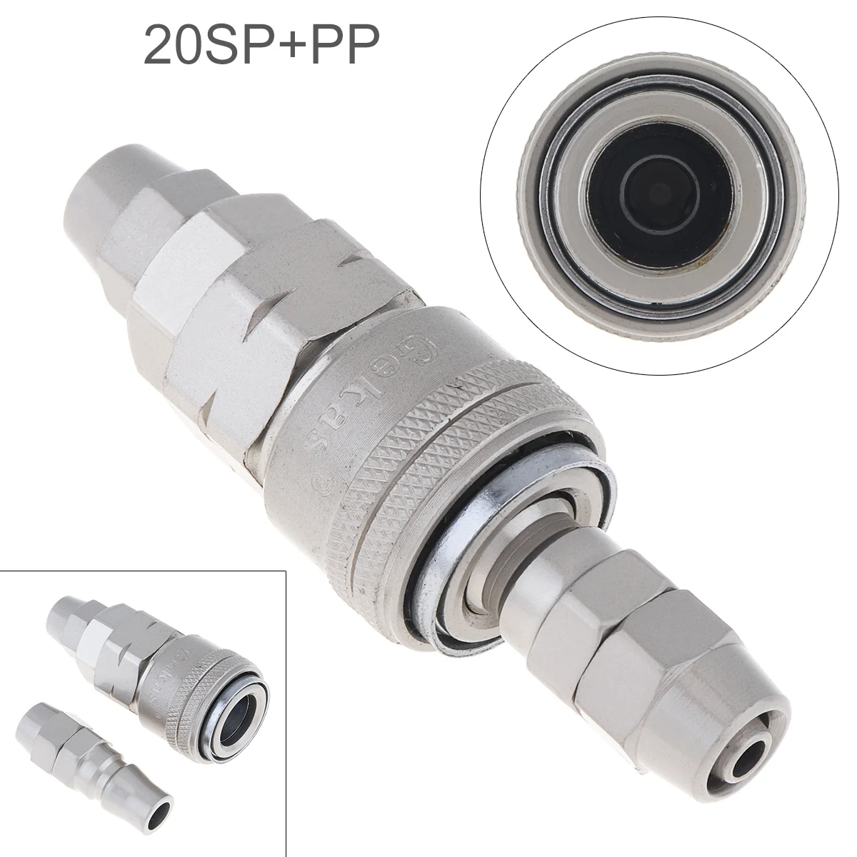 2 шт./компл. TL U4 20SP + PP закаленные стальные пневматические детали быстрый разъем