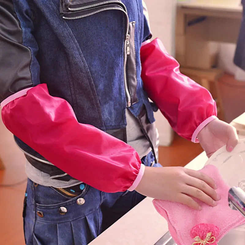 Водонепроницаемые нарукавники в горошек противообрастающие рукава манжеты для