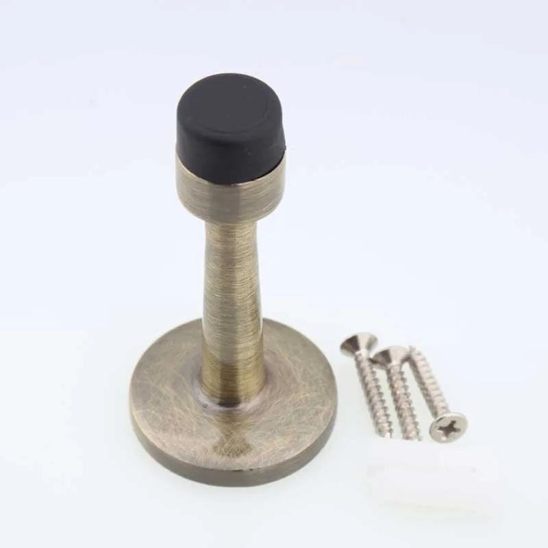 Винтажный стиль цинковый сплав немагнитная дверная пробка античная латунь