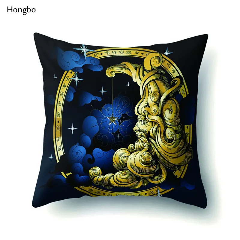 Хунбо накидки на подушки защита от солнца лунный Бог Подушка Чехол Обложка пол Hom