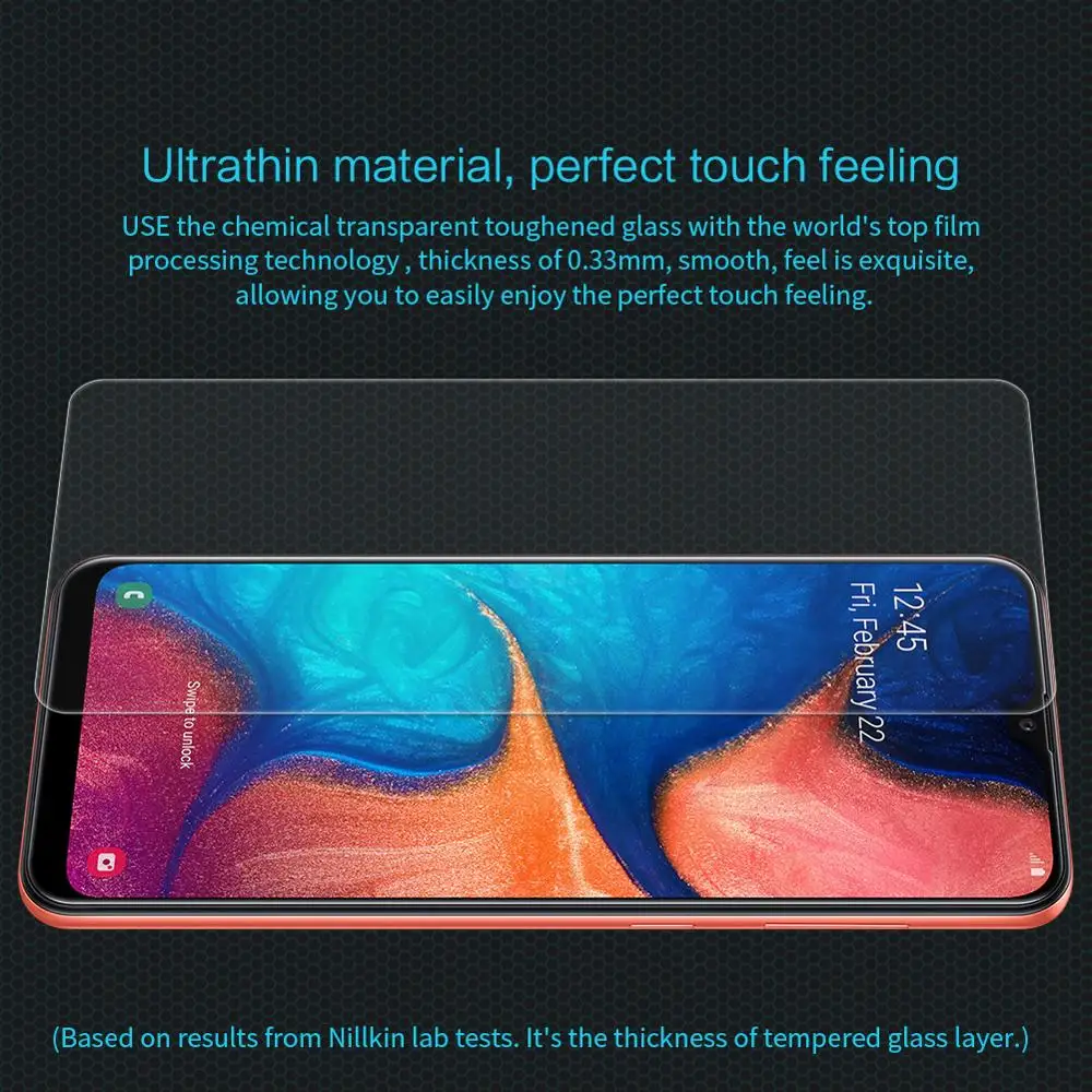 Nillkin Amazing H 0 33 мм противовзрывная стеклянная пленка для samsung Galaxy A20E защита экрана