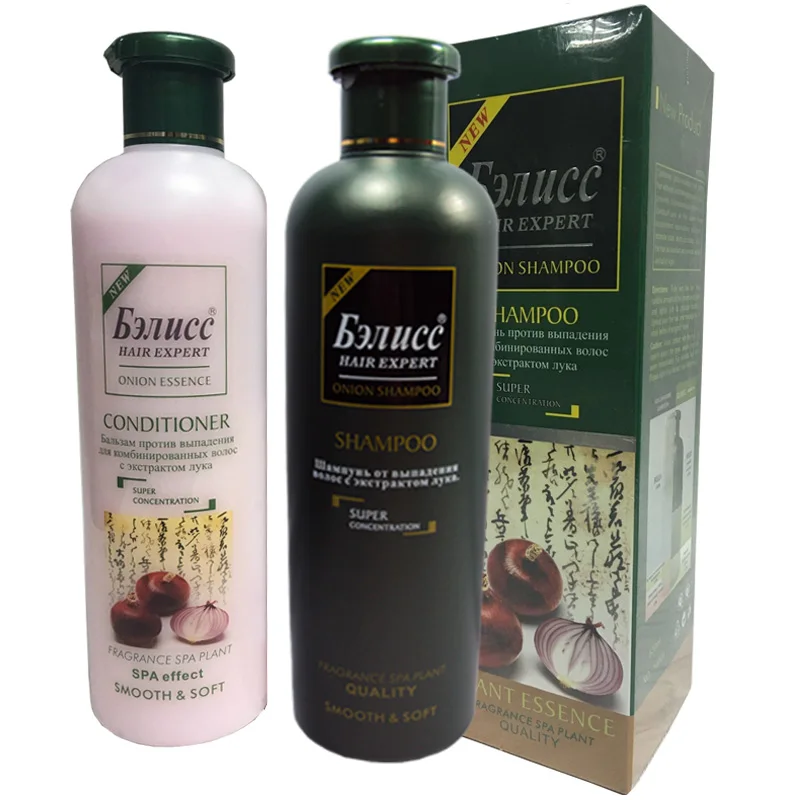 

Onion Shampoo and Hair Conditioner Set Repair Smoothing & Straightening Scalp Moisturizing Free Shipping