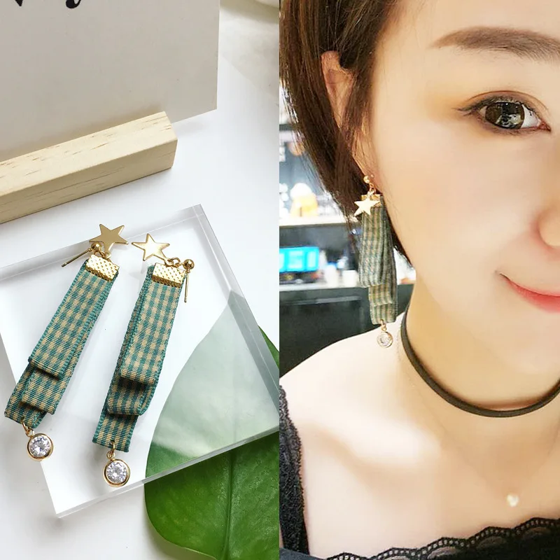 YOBEST зеленая фланелевая Подвеска для фотографий серьги круглая звезда пушистый