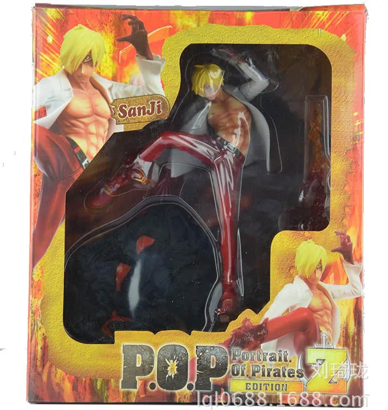 21 см одна деталь Sanji поп Фильм Z Аниме Коллекционная фигурка ПВХ Коллекция игрушек