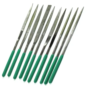 Алмазная пилка LAOA, пилка для резьбы по форме треугольника, прямоугольной формы