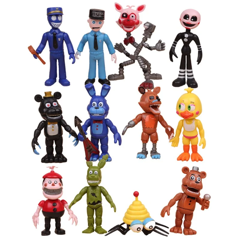 Экшн-фигурки из аниме пять ночей у Фредди ПВХ Фигурки FNAF Fazbear Бонни Фокси