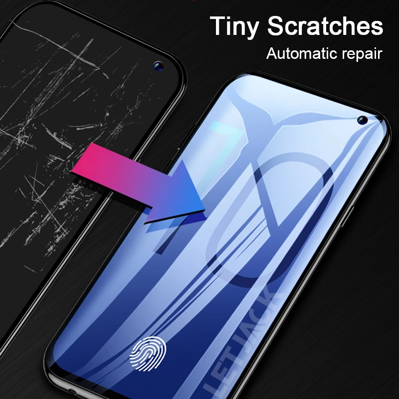 Мягкая Гидрогелевая 3d пленка с полным покрытием для Samsung Galaxy S10 S10e S8 S9 Plus защитная