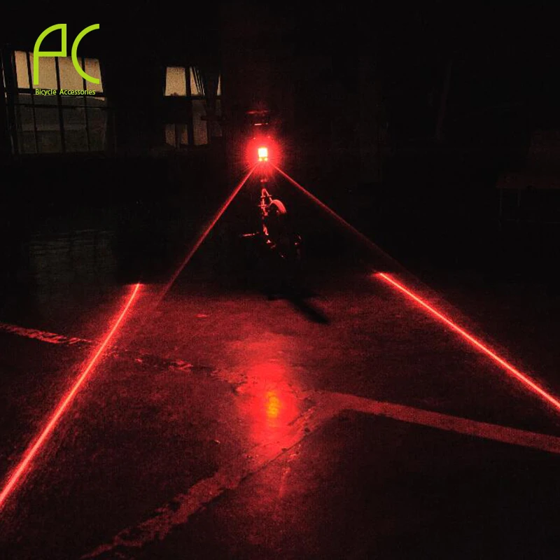 Задний фонарь для велосипеда pвелоспорт 64 светодиодный лазерный перезаряжаемый