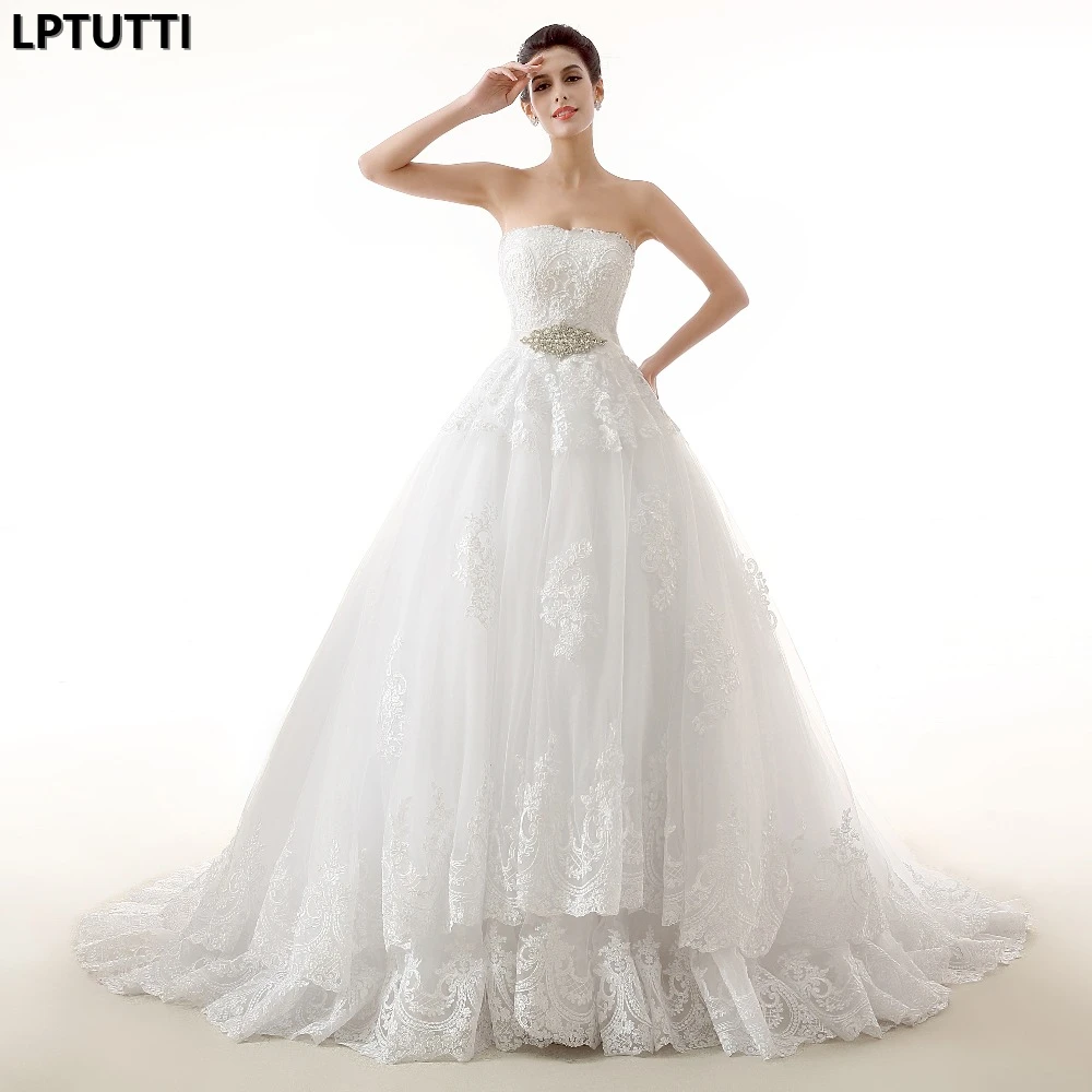 LPTUTTI с украшением в виде кристаллов вышивкой и кружевом Новинка винтажном стиле