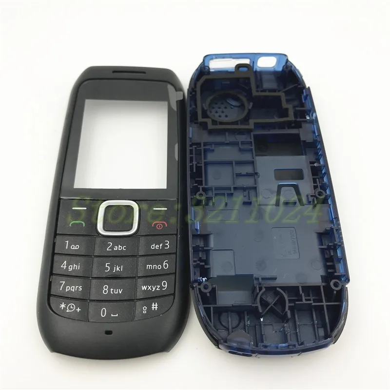 Для Nokia 1616 Корпус крышка дверная рама+ Батарея задняя крышка+ клавиатура+ логотип