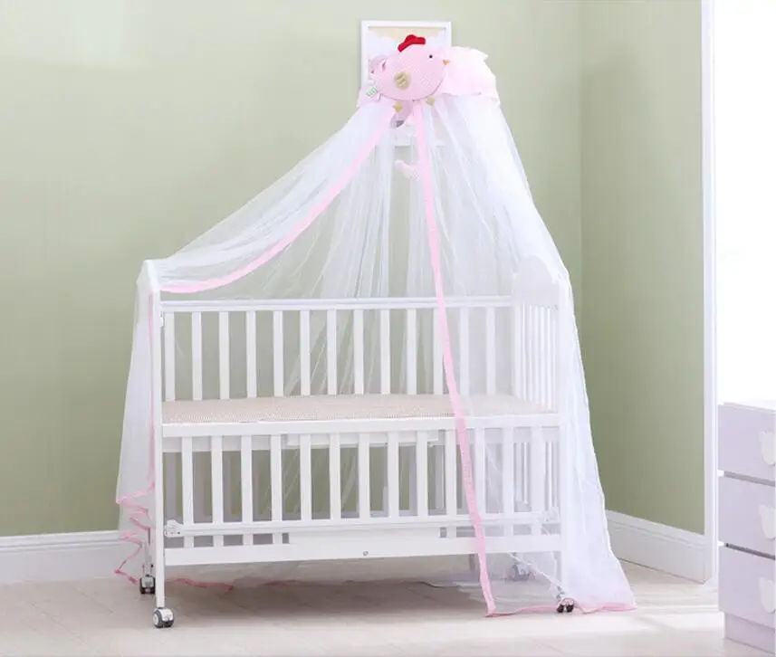 Сетка от комаров для маленьких мальчиков и девочек милый навес с регулируемой