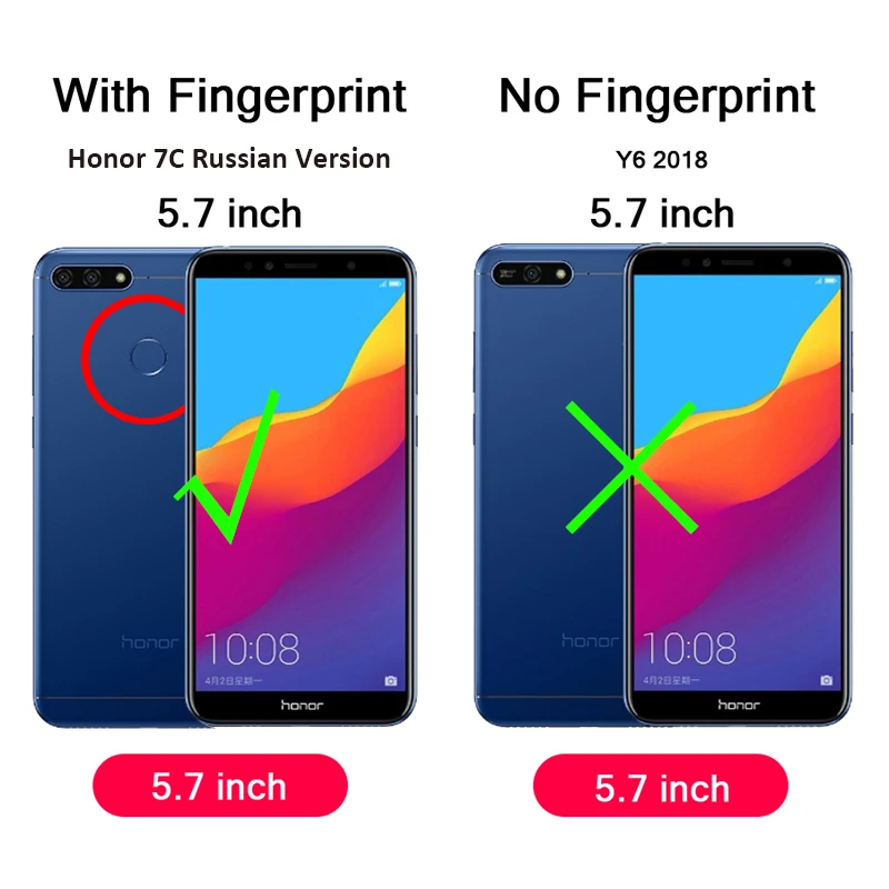 Honor 7C (5 7 дюймов) кожаный чехол для huawei RU версия Honor7C Бабочка Флип-Бумажник крышка