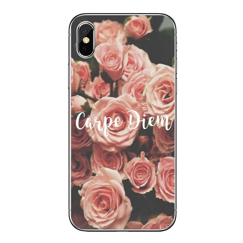 Чехол для телефона Carpe Diem с надписью Huawei Honor 10 9 Lite 8 8C 8X 7C 7X 7A 6C pro Play 6X 6A 5A LYO L21 V8
