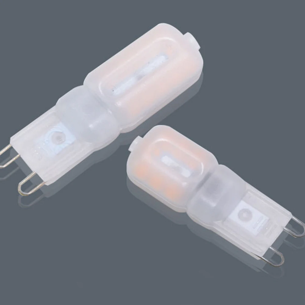 Светодиодная лампа SMD 2835 G9 110 В 127 в 220 240 3 Вт 5 Керамическая люстра с кристаллами