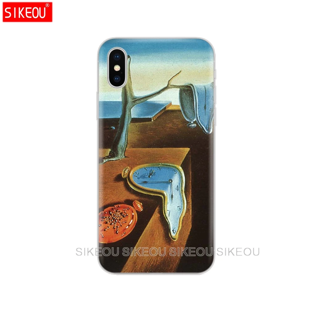 Силиконовый чехол для Iphone 6X8 7 6s 5 5S SE Plus 10 XR XS Max Salvador Dali rat | Мобильные телефоны и