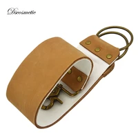 professional leather shaving strop cowhide and canvas straight cut sharpening strop belt for barber shaving tool