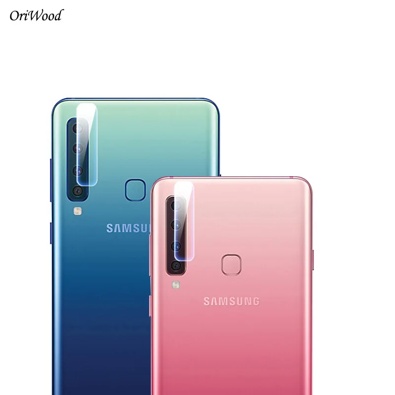 2 шт Для samsung Galaxy A9 A7 2018 объектив камеры закаленное стекло для Защитная пленка
