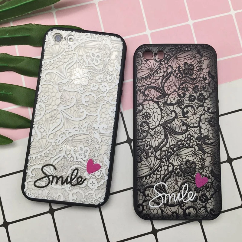 Кружевная задняя крышка для OPPO R15 R7 R7S R9 R9S R11 R11S Plus A33 A37 A53 A57 A59 A71 A77 A79 A83 A3 F5 F7 |