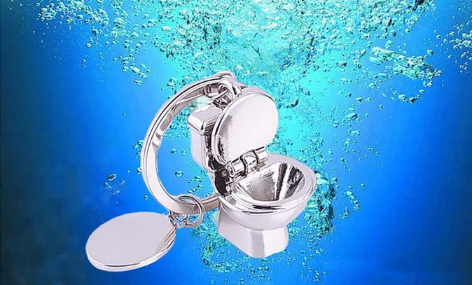 Цепочка для ключей Closestool детский подарок на день рождения 1 шт. брелки Хэллоуин