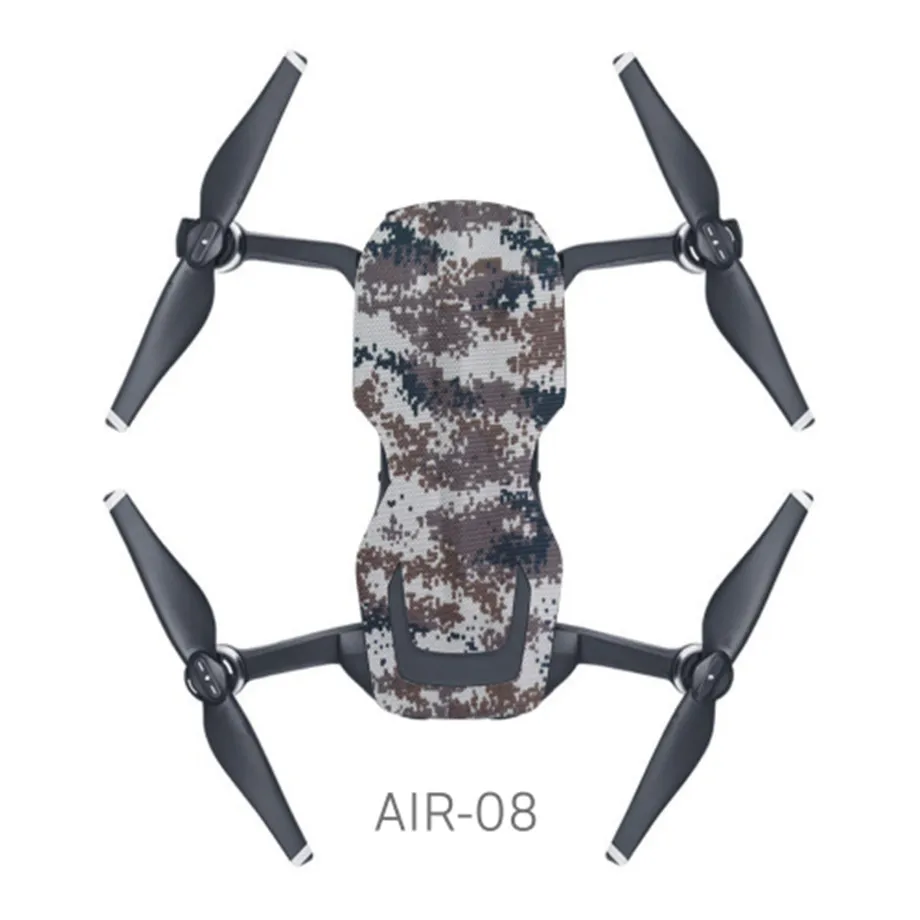 08 ПВХ водонепроницаемый стикер для DJI MAVIC AIR Drone корпус оболочка защита кожи Квадрокоптер камера Дрон аксессуары - Цвет: 08