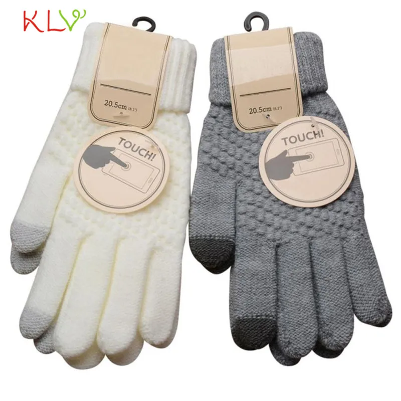 Мужские и женские шерстяные перчатки зимние теплые варежки 17SEP7|gloves knit|mitten glovesknitted