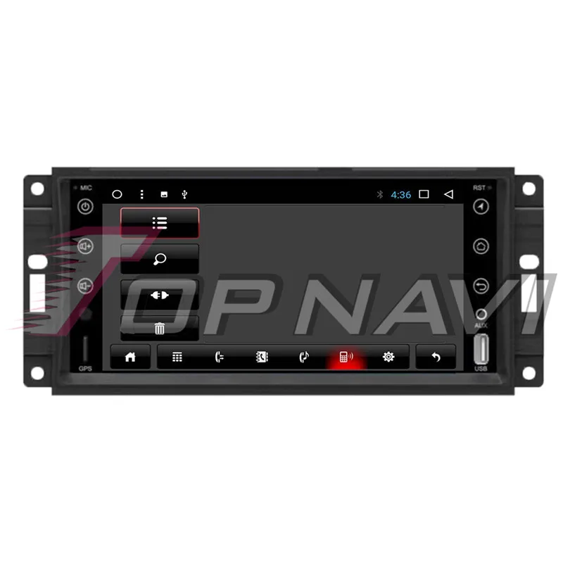 Автомобильный Радио тюнер для JEEP Универсальный 7 ''Android 8 1 Topnavi авто автомобиль