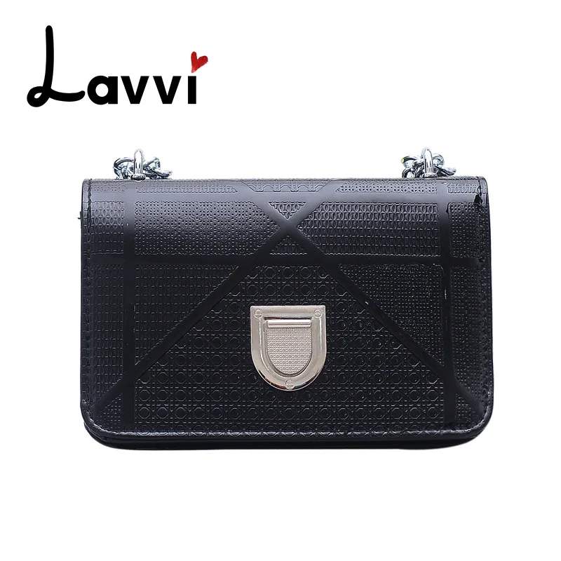 2018 summer brand D designer chain strap metallic PU handbag cross body bags for women whosale Bolsas Feminin | Багаж и сумки