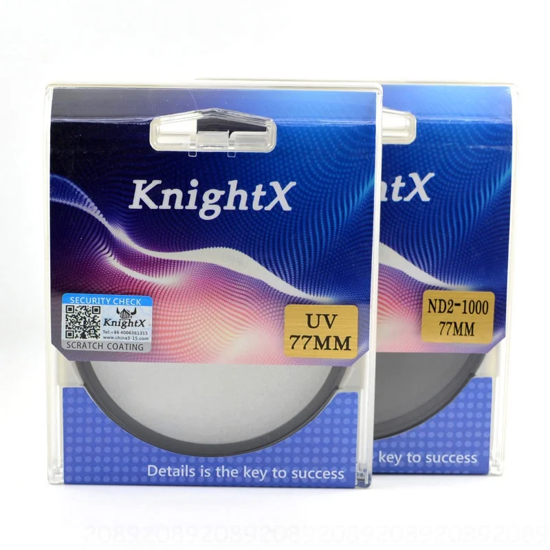 UV ND2-ND1000 Фильтр для объектива камеры KnightX UV ND2-ND1000 ND с переменной нейтральной плотностью 52 мм 55 мм 58 мм 67 мм 77 мм для canon eos sony nikon d70 1300d - Цвет: UV ND2-ND1000