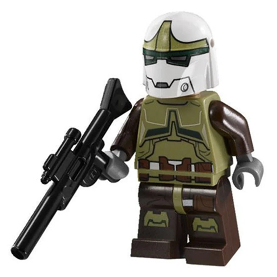 Singlesale Звездные войны BobaFett охотник за головами Мини фигурки минифиг сборные