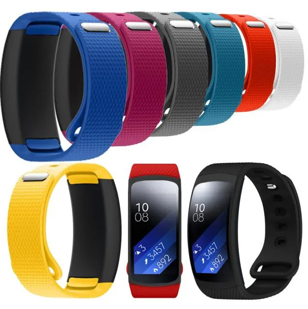 Роскошный силиконовый для часов сменный ремешок Samsung Gear Fit 2 SM R360 SmartWatch Watachband