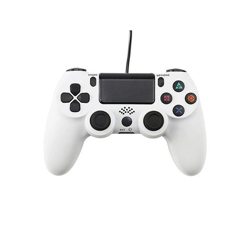 Применимый к ПК Компьютерная игра PS4 беспроводной игровой контроллер геймпад - Цвет: white