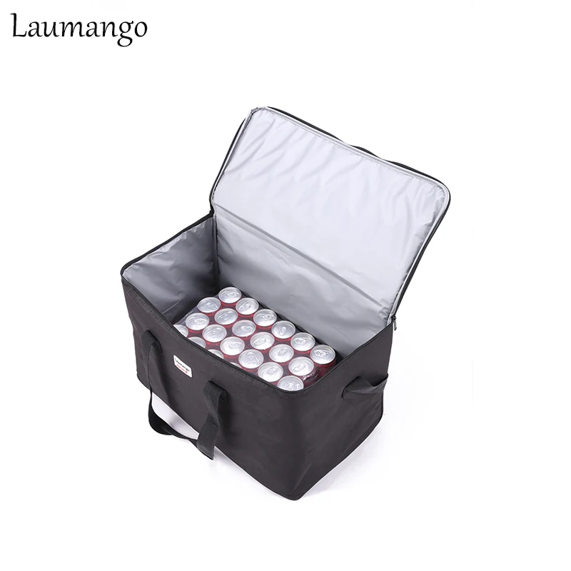 Laumango сверхбольшая емкость сумки охладители термоизолированные Bento Box вода еда