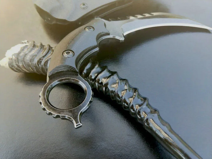 FBIQQ нож в виде лапы защитный меч дикого выживания коммандос высокой твердости